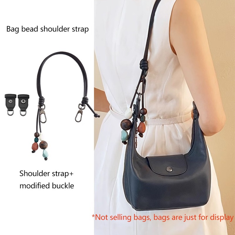 จี้ลูกปัดเซรามิก,เหมาะสําหรับ Longchamp xtra Bag,กระเป๋าสะพายกระเป๋าหินรักแร้ลูกปัด