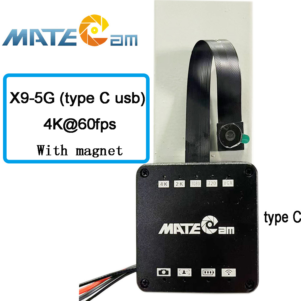 เคส Matecam X9-5G พร้อมแม่เหล็กพร้อมเลนส์ imx258 80 องศา/95 องศา/120 องศา