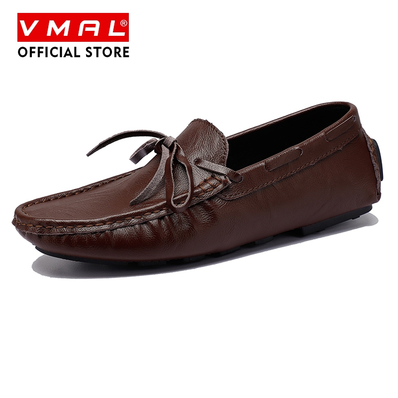 VMAL 38-47 รองเท้าโลฟเฟอร์แฟชั่นลําลองขนาดใหญ่กันลื่นทนต่อการสึกหรอสําหรับผู้ชาย