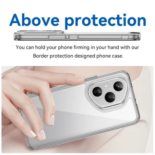 UFLAXE COMO - เคส Honor 400 / Honor 400 Pro / Honor 400 Lite - เคสแข็งใสกันเหลืองกันกระแทก เคสโทรศัพท์บางเฉียบป้องกันรอยนิ้วมือ
