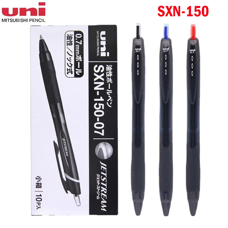 1 ชิ้นญี่ปุ่น Uni JETSTREAM SXN-150-07 ปากกาโรลเลอร์บอลแบบสปอร์ต 0.7 มม.