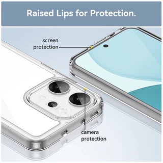 UFLAXE COMO - เคส OPPO Reno 14 / Reno 14 Pro / Reno 14F 5G - เคสแข็งใสกันเหลืองกันกระแทก เคสโทรศัพท์บางเฉียบป้องกันรอยนิ้วมือ