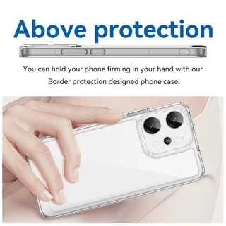 UFLAXE COMO - เคส OPPO Reno 14 / Reno 14 Pro / Reno 14F 5G - เคสแข็งใสกันเหลืองกันกระแทก เคสโทรศัพท์บางเฉียบป้องกันรอยนิ้วมือ