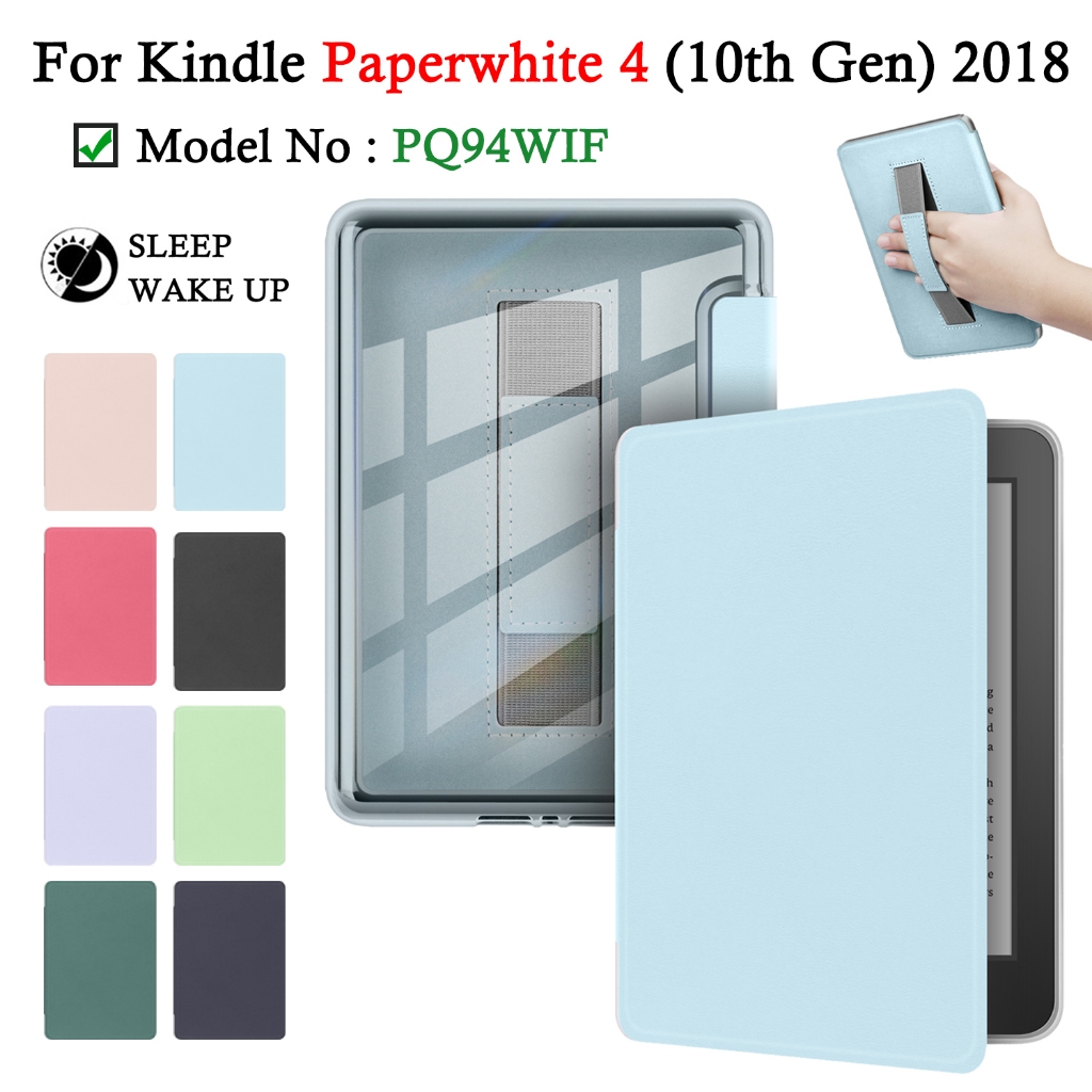 สําหรับ Kindle Paperwhite 4 (10th Gen) 2018 6.0 นิ้ว PQ94WIF มือถืออะคริลิค E-Reader DIY โปร่งใสกรณี