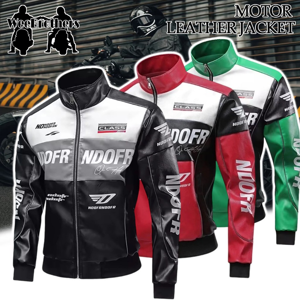 Cafe Racer Motorcycle Leather Jacket for Riders - Stylish Fashion Driver Coat