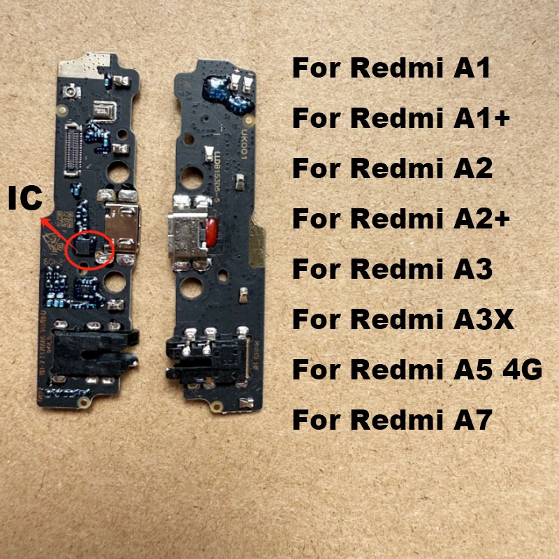 สําหรับ Xiaomi Redmi A1 A2 A3 A3X A5 + Plus USB Charger ชาร์จพอร์ต Dock Connector Flex Cable Board เ