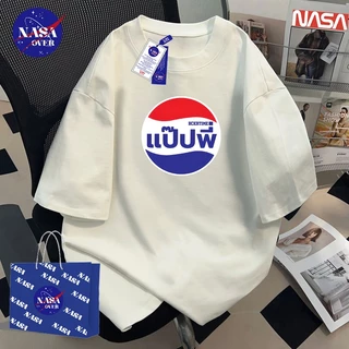 【พร้อมส่ง】🔥NASA คอกลม แขนสั้น ทรงโอเวอร์ไซส์ เสื้อยืด ผ้าฝ้ายแท้100%เสื้อ⭕ลายพิมพ์วงกลม ใส่ได้ทั้งชายหญิงYG458