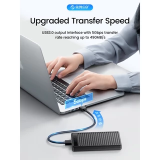 ORICO PDD25 2.5 HDD/SSD Enclosure USB3.0 & Type-C,ภายนอก-ใช้งานร่วมกับPCแล็ปท็อปทีวีPS4(PDD25U3)