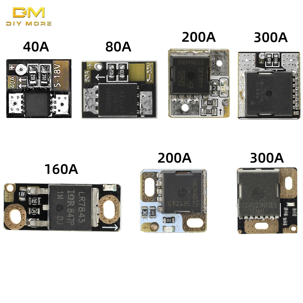 DIYMORE 40A 80A 160A 200A 300A 5-18V Mini High Power MOS Trigger Switch Driver โมดูล Field Effect Tube PWM กฎระเบียบสวิทช์อิเล็กทรอนิกส์
