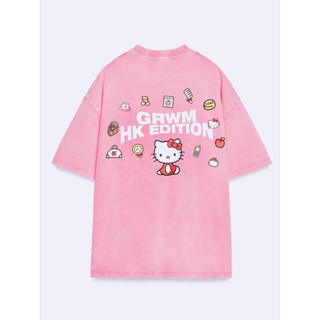 ZARB'S เสื้อยืดพิมพ์ลาย Sanrio Hello Kitty สําหรับผู้หญิง