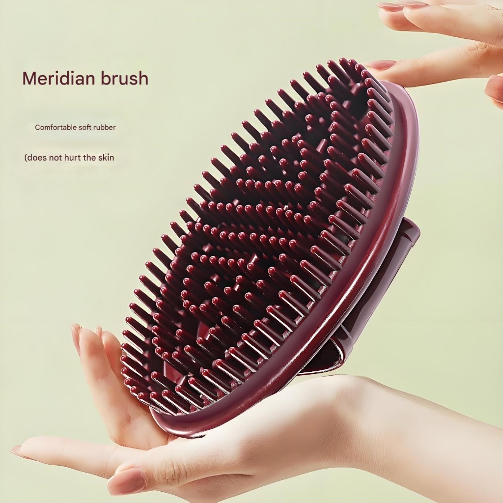 แปรงนวด Meridian Comb Full Body แปรงนวดกระชับสัดส่วนเครื่องมือความงามนุ่มกลับ Guasha Artifact ขาแขน Belly Relax SPA หวีนวดสําหรับความงามสุขภาพ Slimming Body Care เครื่องมือ