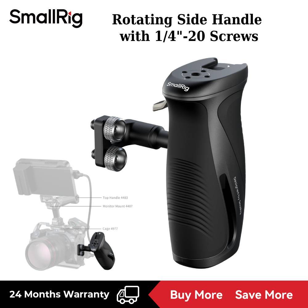 SMALLRIG ริกเล็ก ด้ามหมุนด้านข้างพร้อมสกรู 1/4