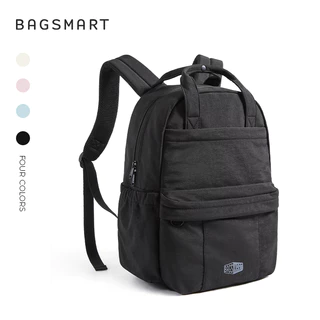 BAGSMAT Casual กระเป๋าเป้สะพายหลัง 14.3 นิ้วแล็ปท็อปกระเป๋าเป้สะพายหลัง Daypack SchoolBag College Bookbag ทํางานกลับแพ็คน่ารักคอมพิวเตอร์กันน้ํา