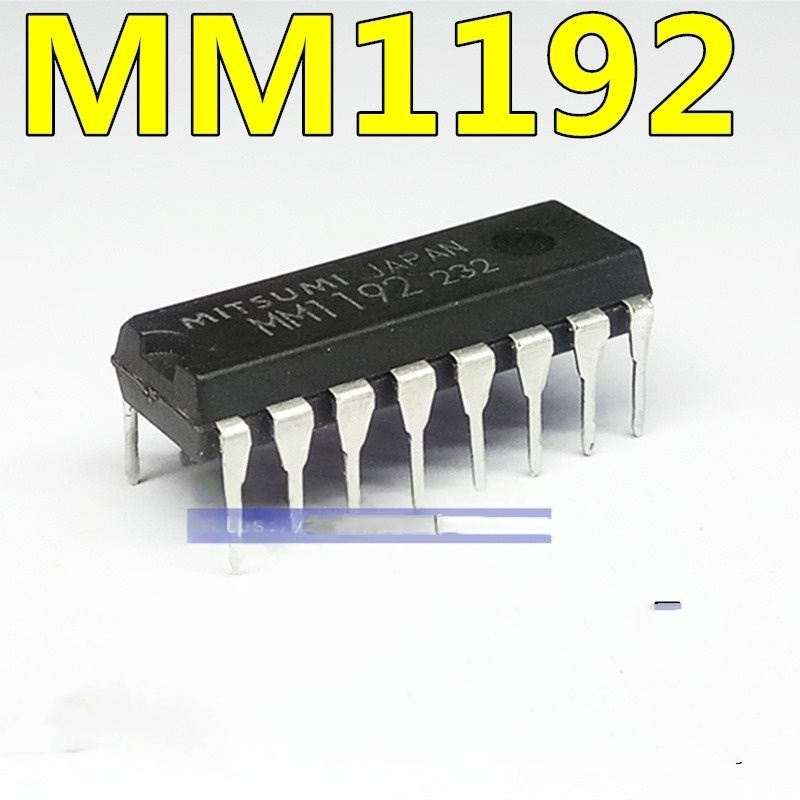 ชิป MM1192 MM1192XD DIP-16 เท้าตรง