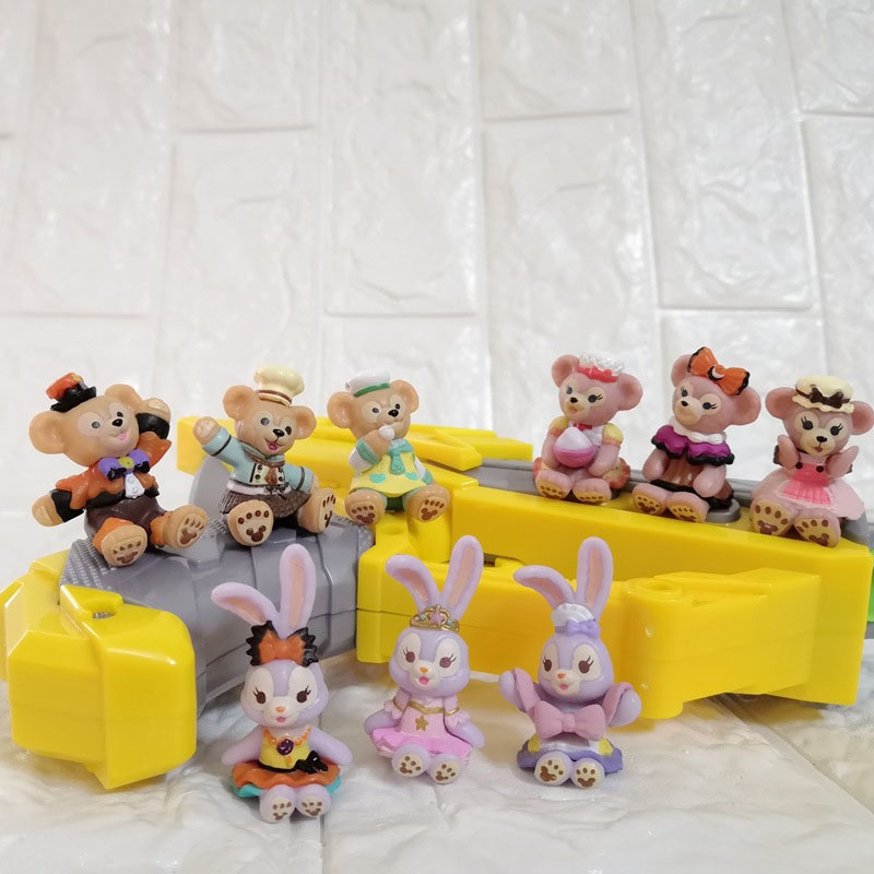 3 ชิ้น Duffy และเพื่อน Duffy ShellieMay Gelatoni Stella Lou CookieAnn Olu Mel Action Figure ของเล่นต