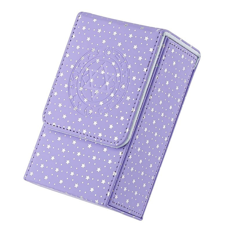 กล่องเก็บไพ่ทาโรต์ กล่องการ์ดเกม PU สามารถบรรจุไพ่ได้ 200+ ใบ - รูปที่ 2