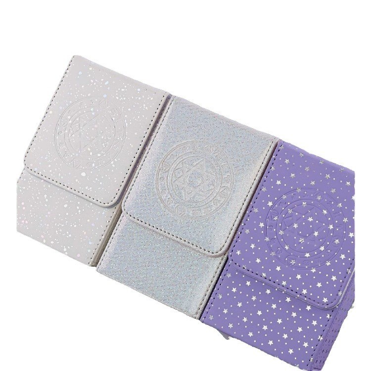 กล่องเก็บไพ่ทาโรต์ กล่องการ์ดเกม PU สามารถบรรจุไพ่ได้ 200+ ใบ - รูปที่ 5