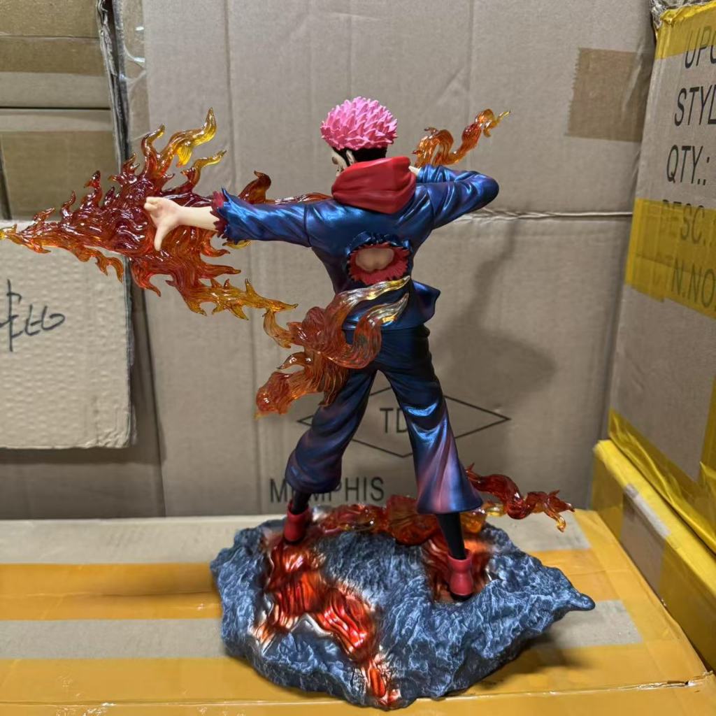 อะนิเมะญี่ปุ่น Jujutsu Kaisen Ryomen Sukuna As Itadori Yuji รูป PVC 30 ซม. ราคา ถูกที่สุด ดีลบีเคเค แกลเลอรีภาพที่ 9
