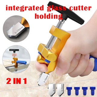 Integrated Glass Cutter Holding Tiles Opener Tile Cutter Glass Cutter Tools
