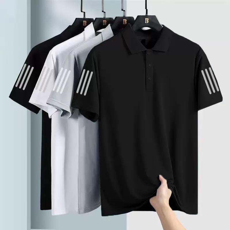 ⚡ProMan ⚡เสื้อโปโลผู้ชาย  เสื้อคอปก  แมทช์ลุคง่าย  บ้าน  เลือกได้หลายสี - รูปที่ 5