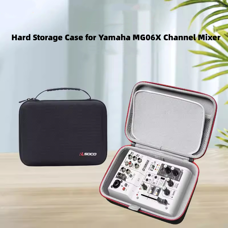 Hard Storage Case สําหรับ Yamaha MG06X /MG06 /AG06 /AG06mk2/ AG03/AG03mk2 Channel Mixer, ป้องกัน Har