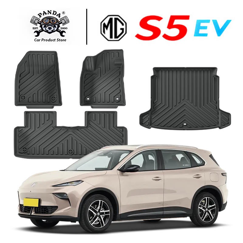 [Panda] พรมปูพื้นรถยนต์ MG S5 EV [2025 - ปัจจุบัน] พรมรถยนต์ พรม วัสดุ TPE ที่เป็นมิตรต่อสิ่งแวดล้อมทนทานและต่อต้านลื่นลื่น