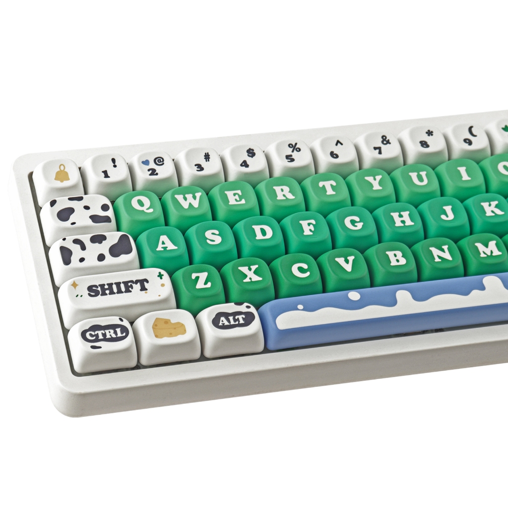 GMK วัวทุ่งหญ้าข้อความเหมือนกับ, 126 คีย์ข้อความเหมือนกับ MOA โปรไฟล์ DYE-SUB ส่วนบุคคล GMK ข้อความเหมือนกับสำหรับแป้นพิมพ์เครื่องกล