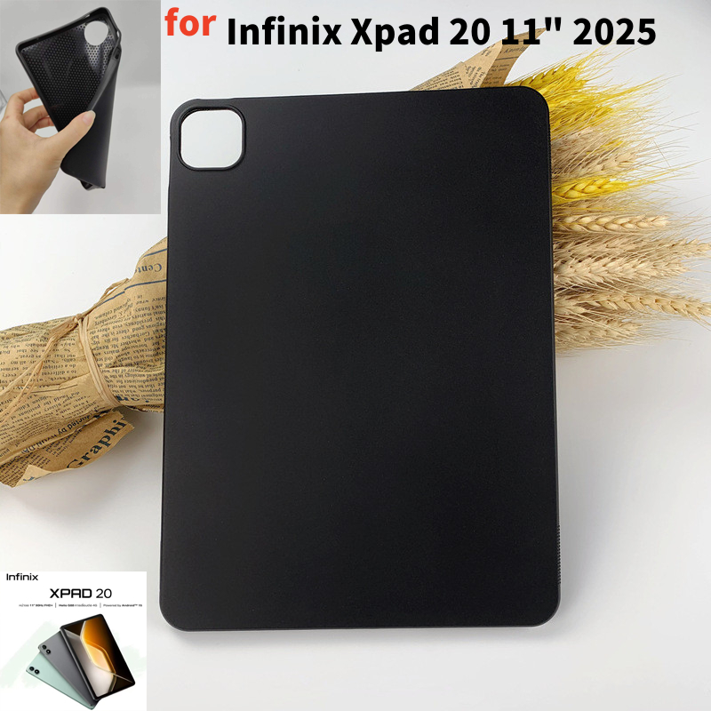 สําหรับ Infinix Xpad 20 11 นิ้ว 2025 แท็บเล็ต Soft TPU กันกระแทกปกหลังสําหรับ Infinix Xpad 20 11 "20