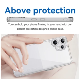 UFLAXE COMO - เคส Nothing CMF Phone 2 Pro - เคสแข็งใสกันเหลืองกันกระแทก เคสโทรศัพท์บางเฉียบป้องกันรอยนิ้วมือ