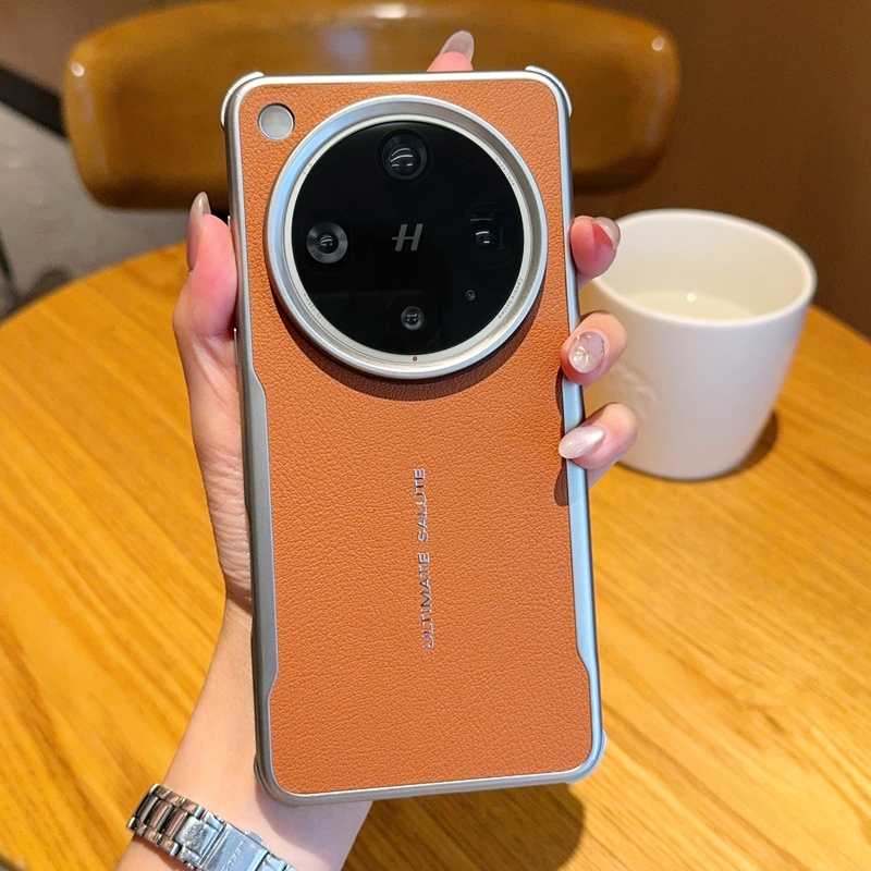 YUTANG Blade Series Built-in Magnetic Ring Leather Case for OPPO Find X8 Pro X8S+ X8Ultra Skin feel Protection Cover ราคา ถูกที่สุด ดีลบีเคเค แกลเลอรีภาพที่ 5