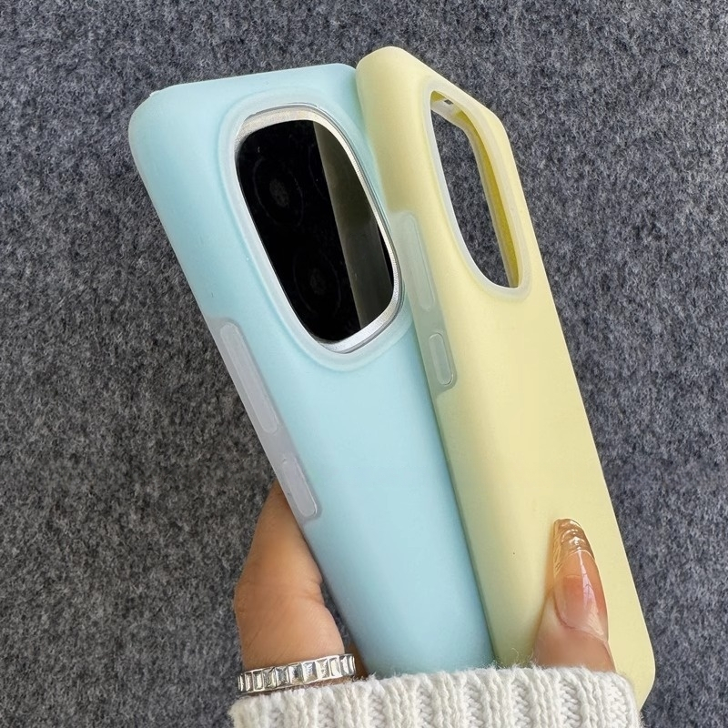 ปลอกสําหรับ vivo iQOO 13 iQOO13 iQ0013 เคสโทรศัพท์ซิลิโคนเหลวจริงไม่เคยสีเหลืองสามชั้นกันกระแทกฝาครอ