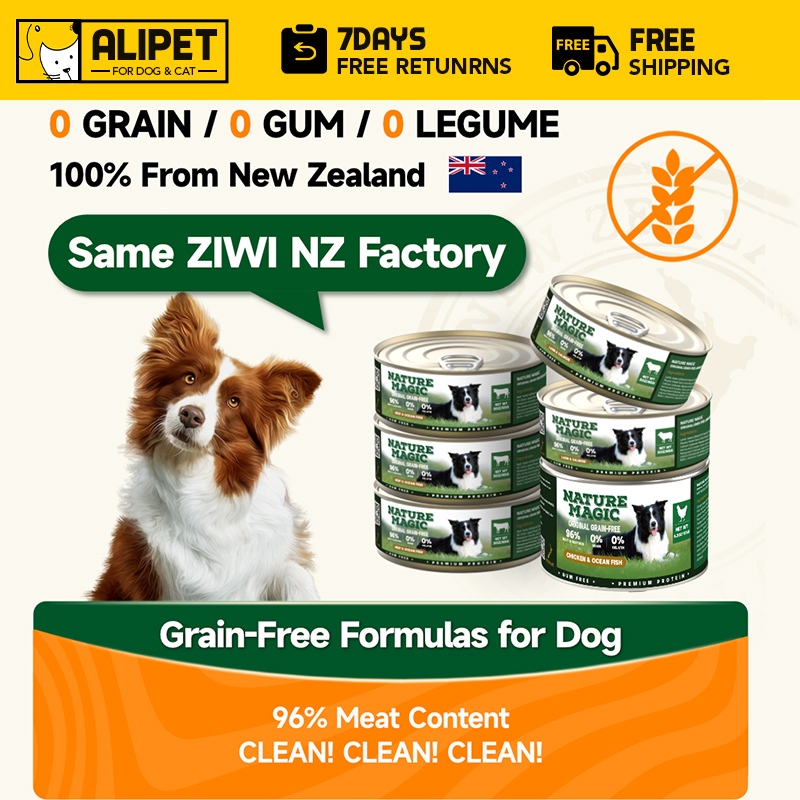NATURE MAGIC เดียวกัน ZIWI NZ โรงงานสูตรโภชนาการทุกวันสําหรับสุนัขคลาสสิก Grain ฟรีอาหารเปียกสําหรับ