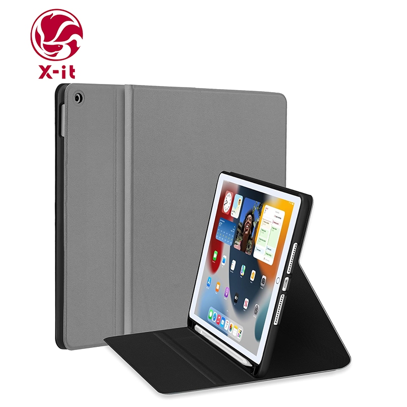 X-IT สําหรับ iPad gen 10/11 Air3/4/5/6/7 10.9 Pro11 Pro13 Gen 9/8/7 10.2, Slim Folio Stand ฝาครอบแท็บเล็ตป้องกัน, มุมมองหลายมุม