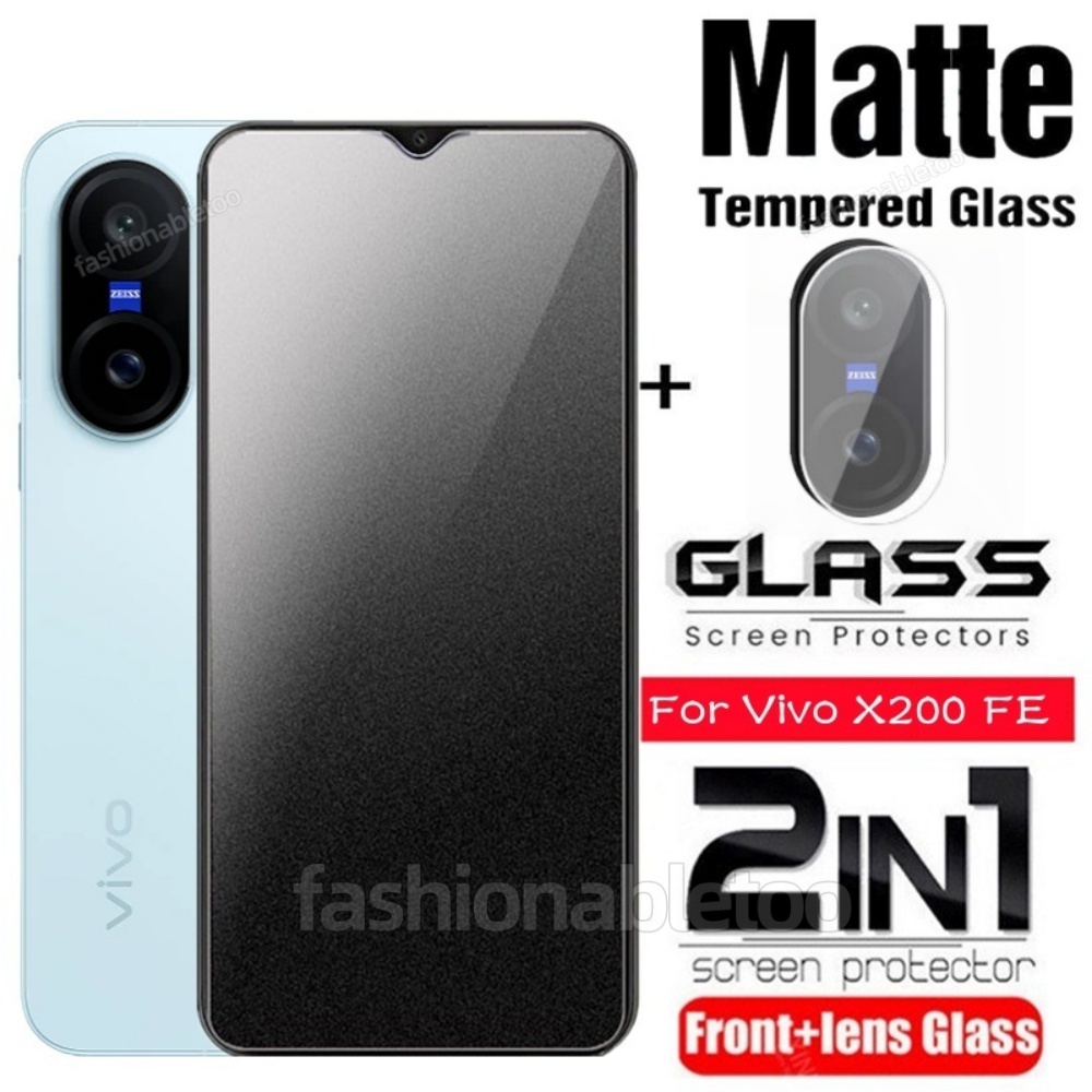สําหรับVivo X200 FE 2025 9H Matte Screen ProtectorกระจกนิรภัยสําหรับVivo X200 FE X200FE VivoX200 FE 