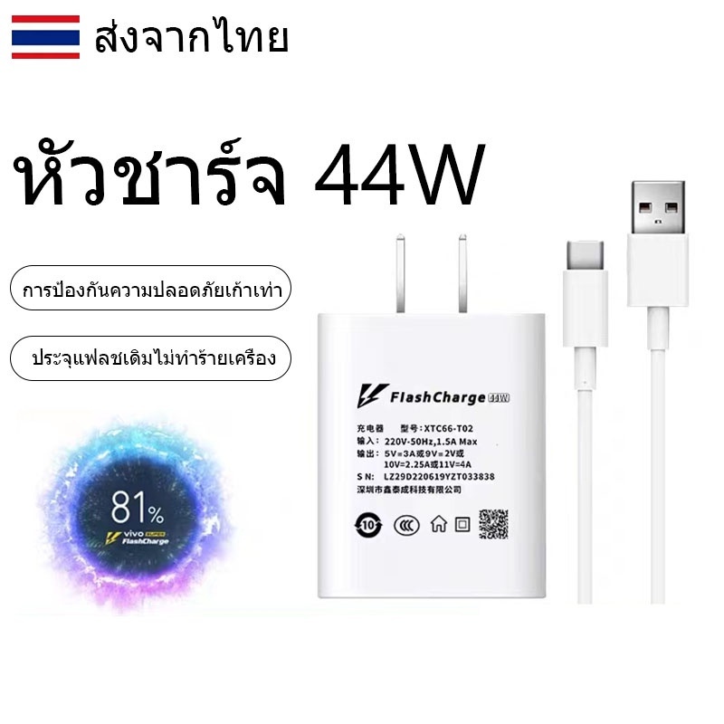 แท่นชาร์จ VIVO 44W ของแท้ รองรับ Fast charge 2.0 รับประกัน 1 ปี