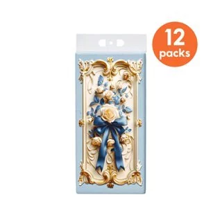 【12ห่อ】Botare GB/T 20808 ทิชชูแบบดึงและแขวน 12ห่อ กระดาษทิชชู ทําความสะอาด กระดาษชำระ M