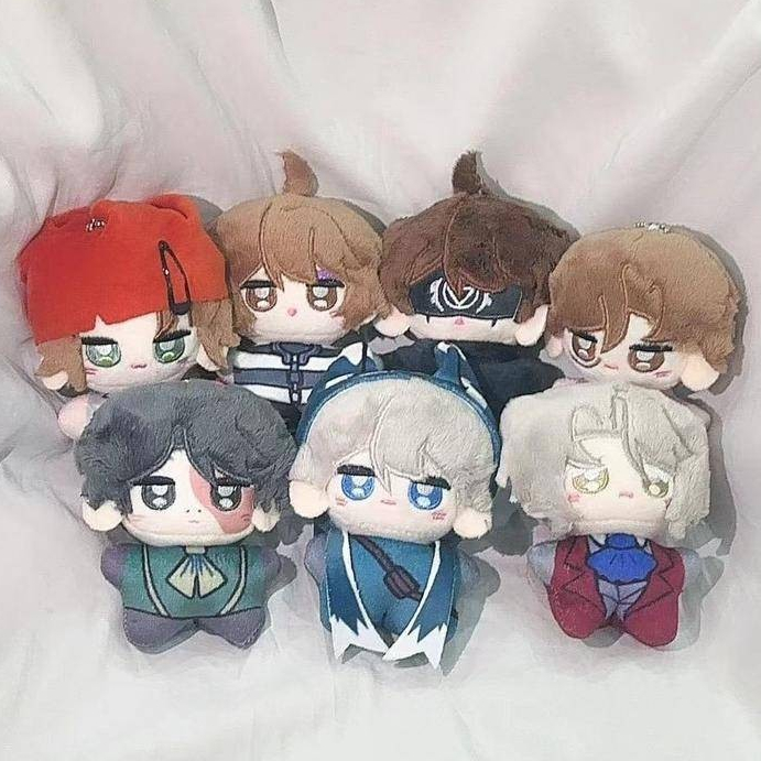Identity V Fan-Made Plush Charms Toy - Explorer, Prisoner, Prophet, Night Watcher, Composer, Novelist, Bartender, และการออกแบบปลาดาวน่ารัก