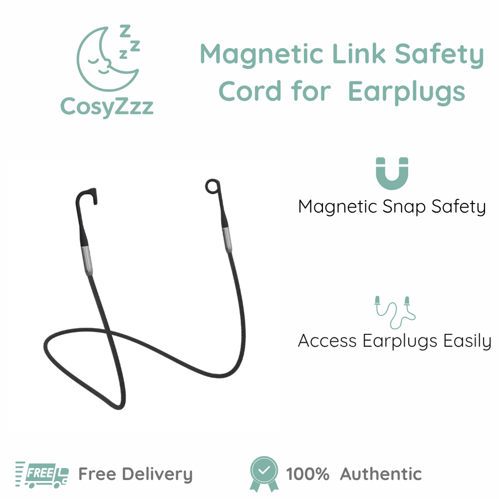 Link Safety Cord - ขั้วต่อแม่เหล็กที่ทนต่อการลากจูงสําหรับที่อุดหู