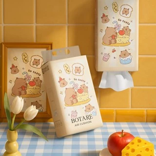 【5แพ็ค】BOTARE CHEERFUL TISSUE กระดาษทิชชู่แขวนลายคาปิบาร่าสุดน่ารัก ห่อใหญ่ กระดาษทิชชู่ทั้งกล่อง