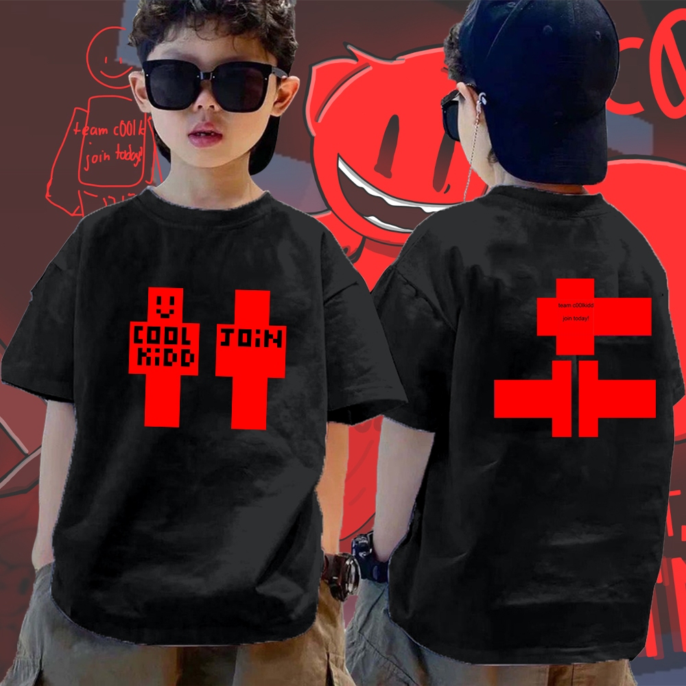 Roblox T-shirt – c00lkid-Shedletsky, Blame John, Gubby-Forsaken Roblox Kids เสื้อยืด, Casual