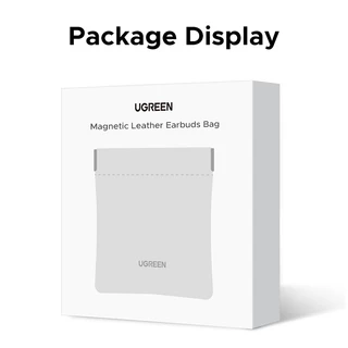 UGREEN หนังแม่เหล็กหูฟังถุงเก็บผ้านุ่มกํามะหยี่ซับหูฟังถุงเก็บได้อย่างง่ายดายเปิดและปิด110มิลลิเมตร*110มิลลิเมตร