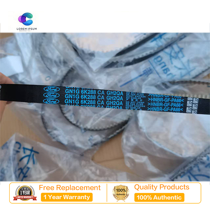 เข็มขัดเวลา Ford สําหรับ Ford Ecosport 1.0L ECOBOOST & 1.5 2018-2021 PN# GN1G6K288CA