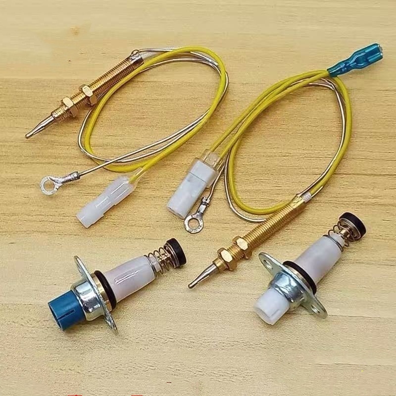 เตาแก๊สธรรมชาติ Single-Line Thermocouple Solenoid Valve Double-Line Induction Copper Needle Safe Flame-