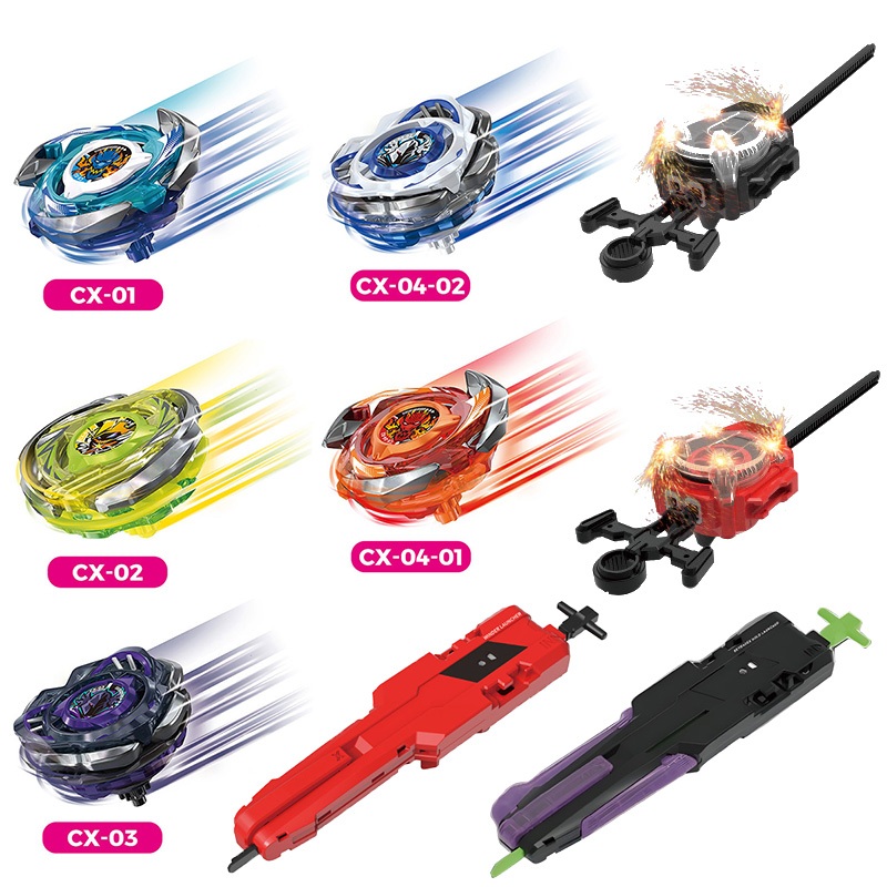 BX Bey X เบย์เบลด cx-01 cx-02 cx-03 cx-04-1 cx-04-02 โลหะผสมเบย์เบลดของเล่นเด็กผู้ชาย