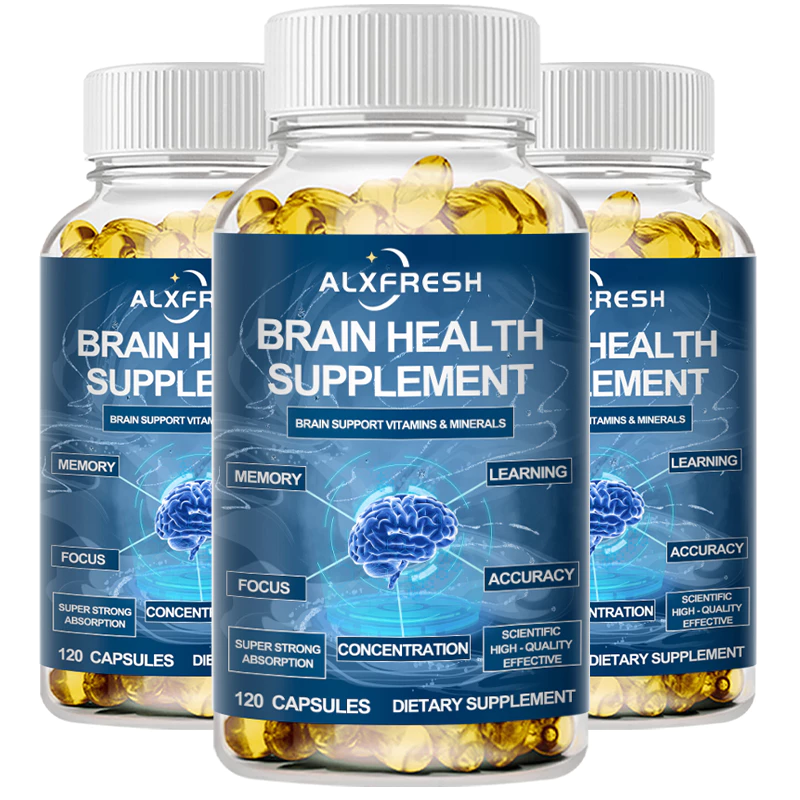 Nootropic สําหรับโฟกัส + หน่วยความจําความรู้ความเข้าใจแคปซูล | พร้อมแปะก๊วย บิโลบา | รองรับชัดเจนของจิต