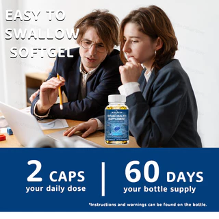 Nootropic สําหรับโฟกัส + หน่วยความจําความรู้ความเข้าใจแคปซูล | พร้อมแปะก๊วย บิโลบา | รองรับชัดเจนของจิต
