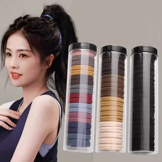 ห่วงผมแบบไม่มีตะเข็บ ทำจากวัสดุยืดหยุ่นสูง 20 กระป๋อง สำหรับมัดผมอย่างปลอดภัยและสวยงาม