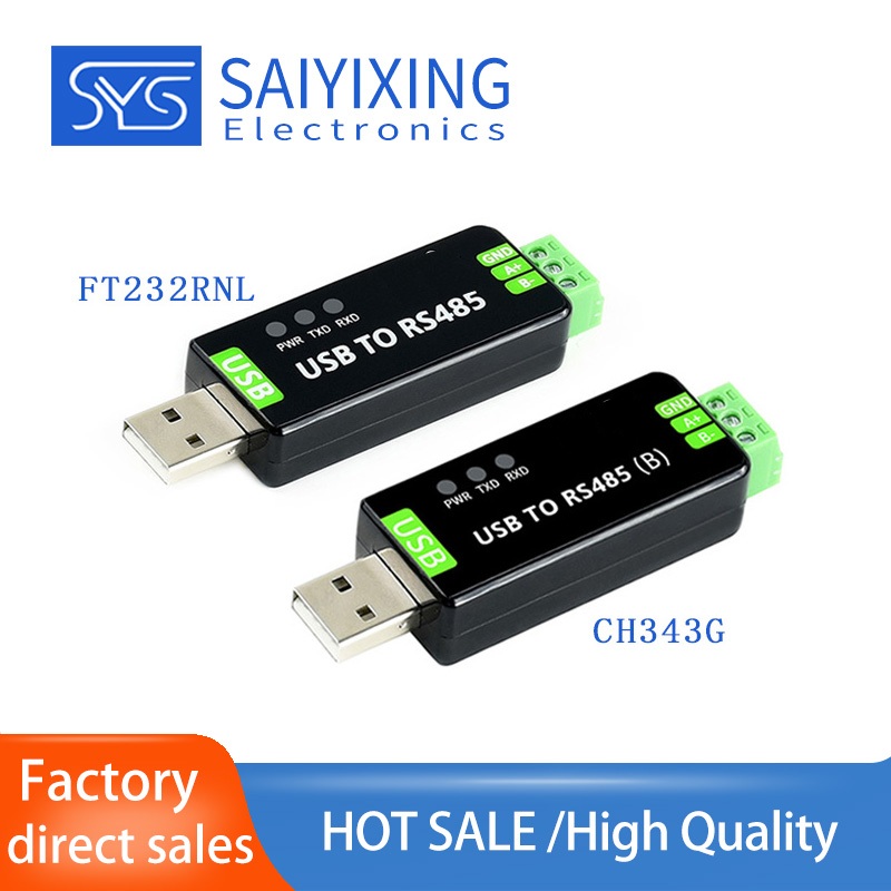 ตัวแปลง USB เป็น TTL FT232RNL โมดูลวงจรป้องกันหลายตัว USB-RS485 CH343G