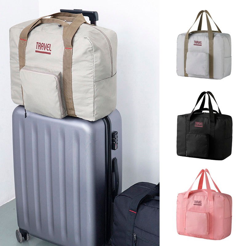 กระเป๋าเดินทางแบบพับได้ Tote Carry on กระเป๋าเดินทาง Sport Duffle Weekender Overnight Bag