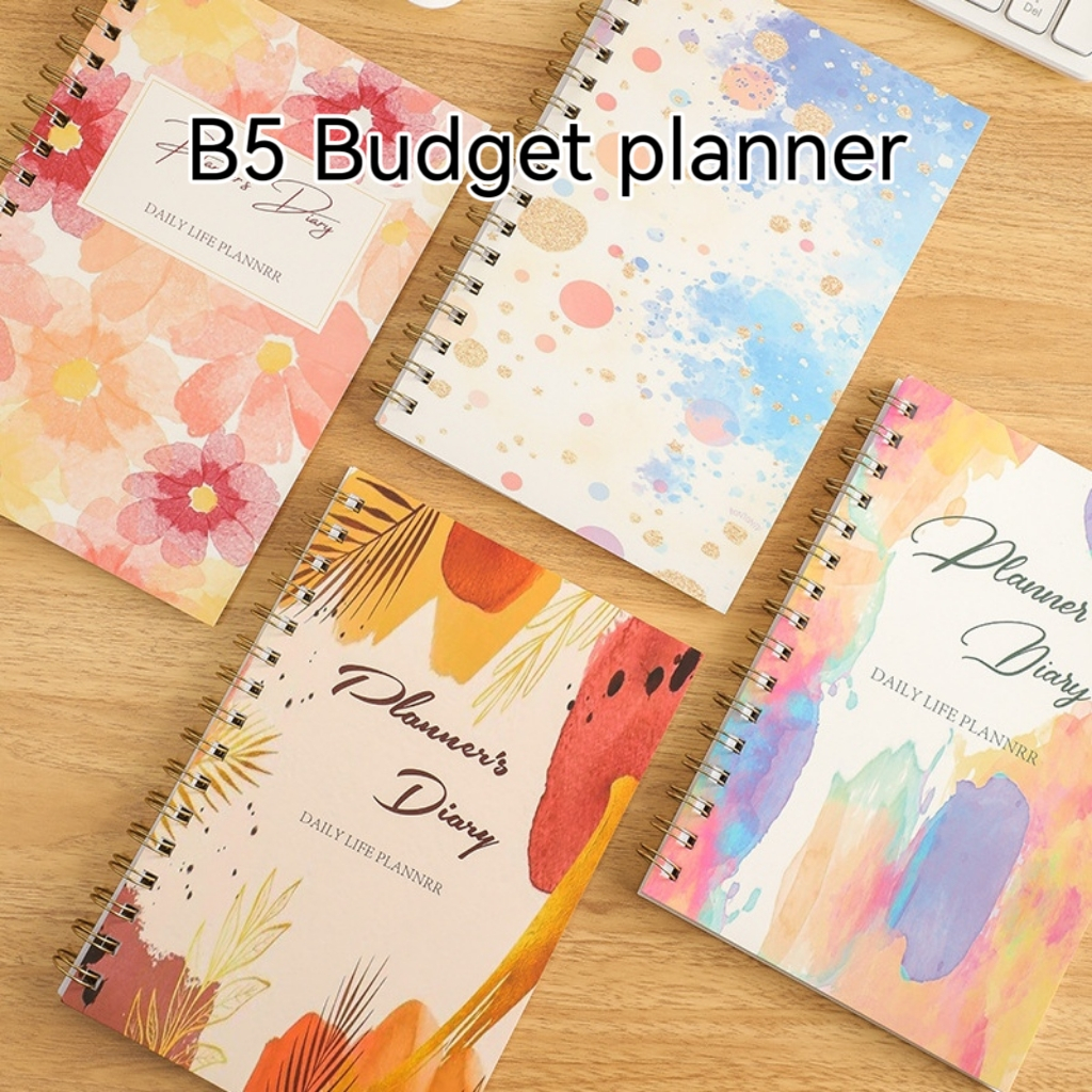 [20 การออกแบบ] Budget Planner Income Tracker Expense Tracker Planner การเงิน (A5 | 104 หน้า)